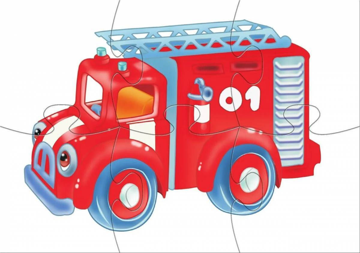 Пожарная машинка для детей #30