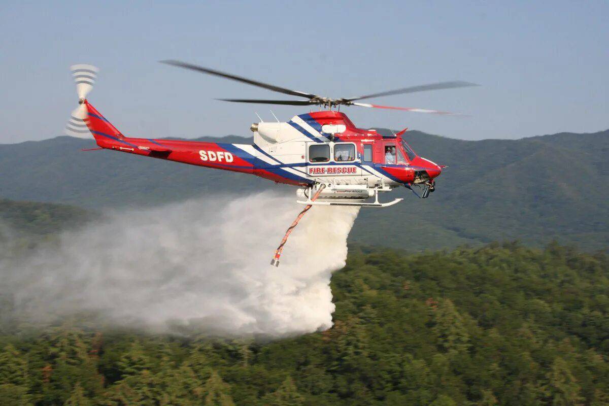 Пожарный вертолет #37