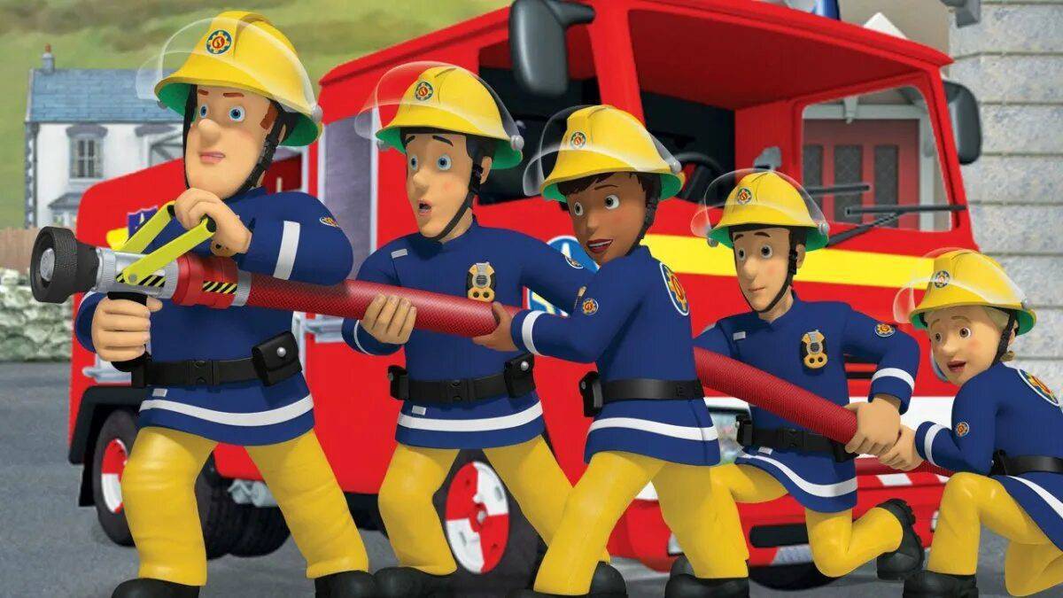 Пожарный сэм. Пожарный Сэм - Fireman Sam. Пожарный Сэм мультик. Пожарный Сэм мультсериал кадры. Пожарный Сэм Понтипанди.