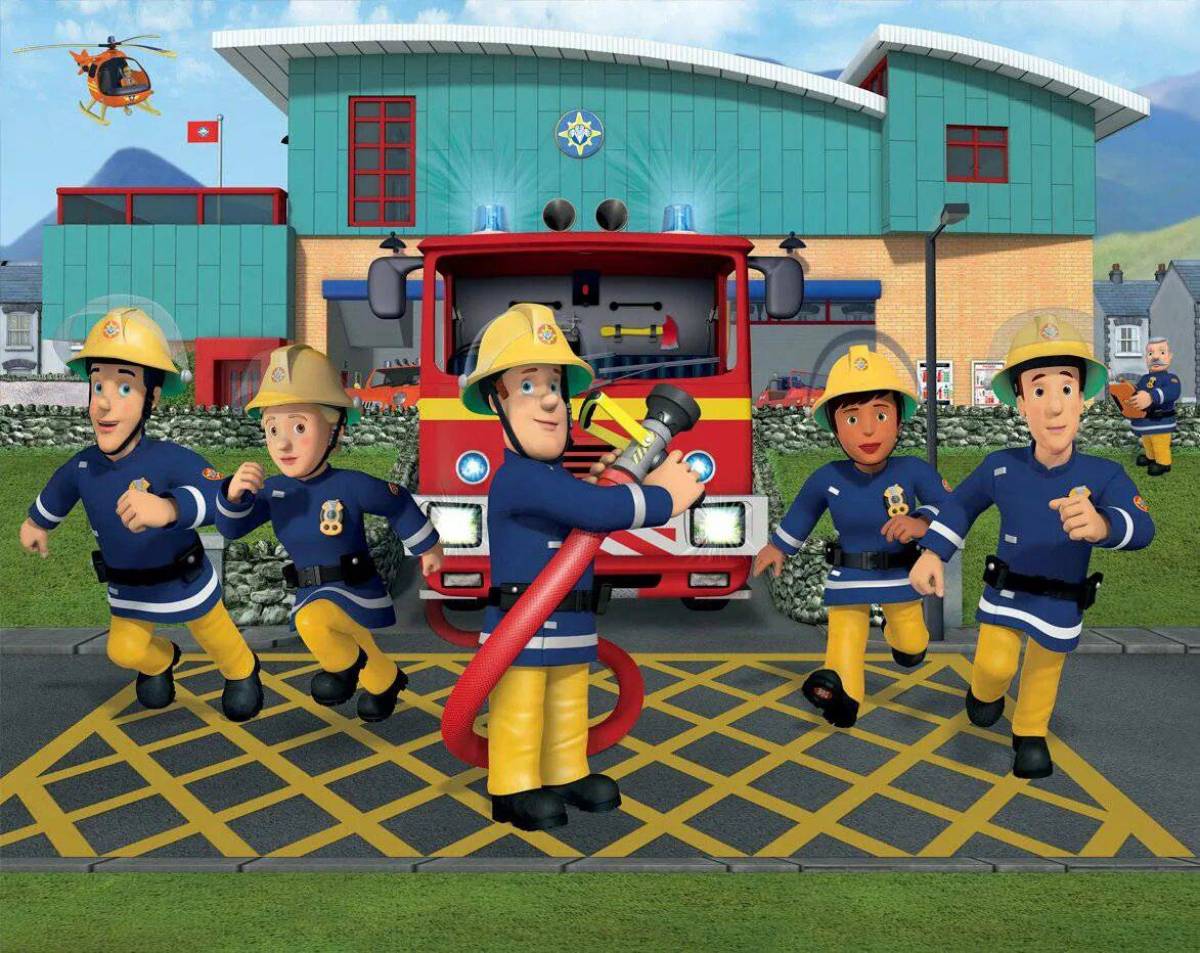 Пожарный сэм для детей #35