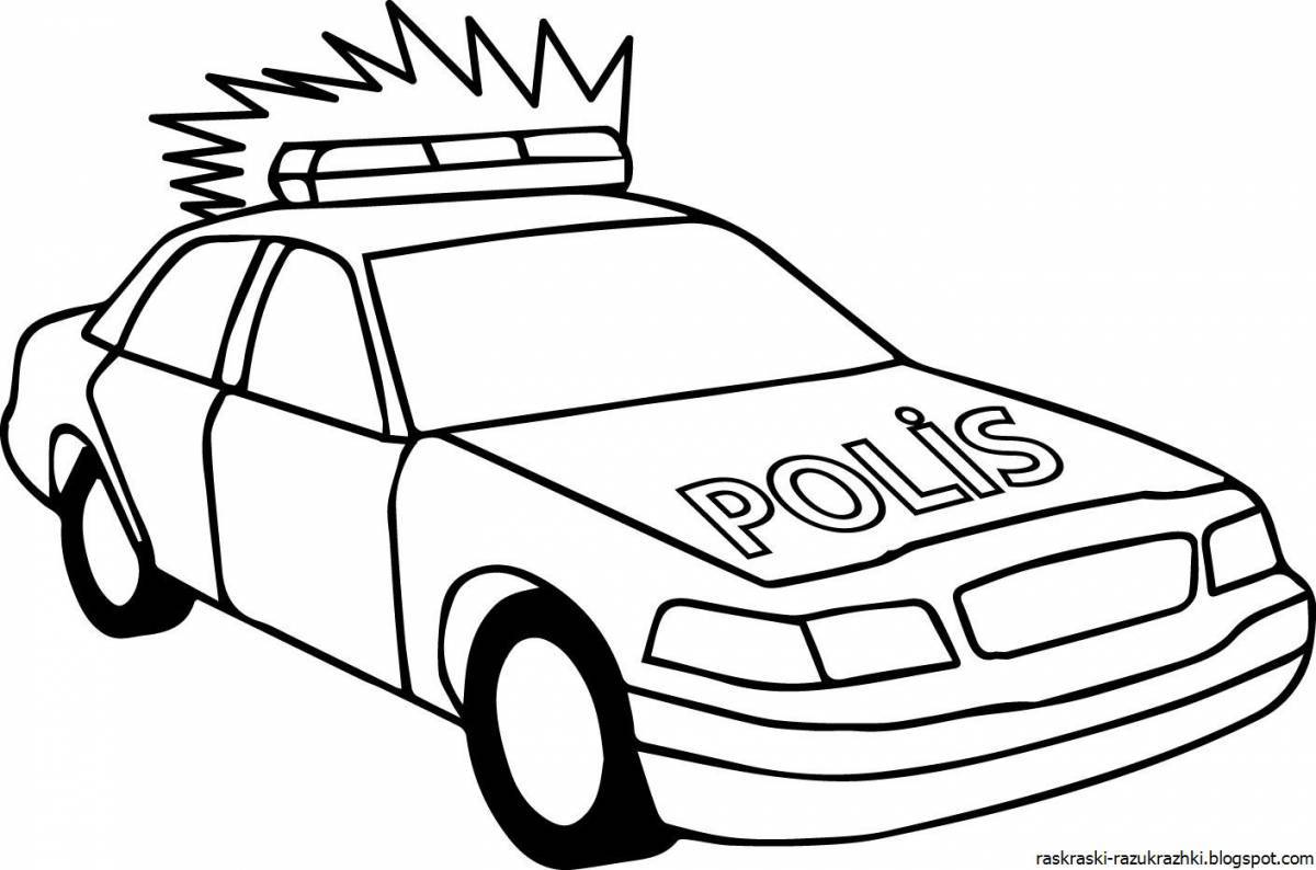 Полицейская машина для детей 5 6 лет #9