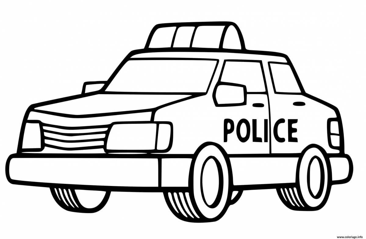 Полицейская машина для детей 5 6 лет #25