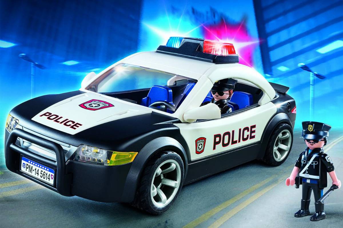 Полицейская машина для малышей #22