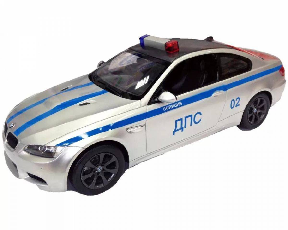 Полицейская машина для малышей #23