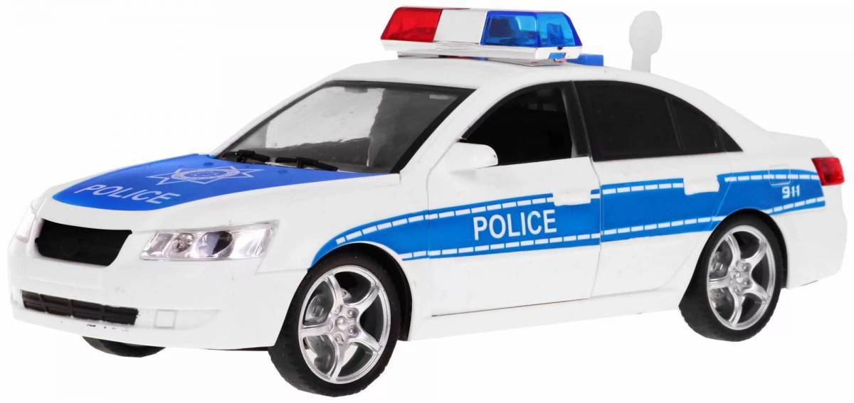 Полицейская машина для малышей #25