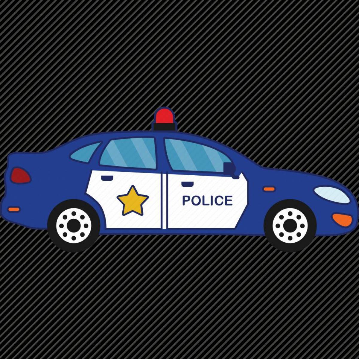 Полицейская машина для малышей #38