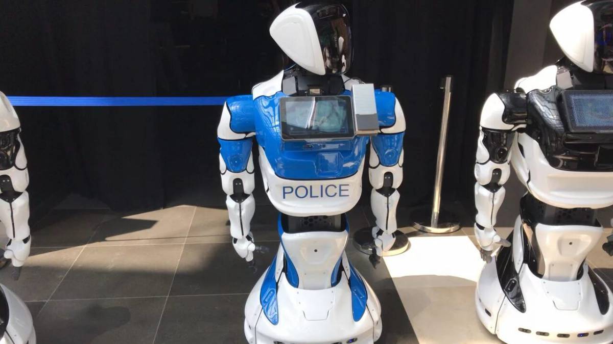 Полицейский робот для детей #4