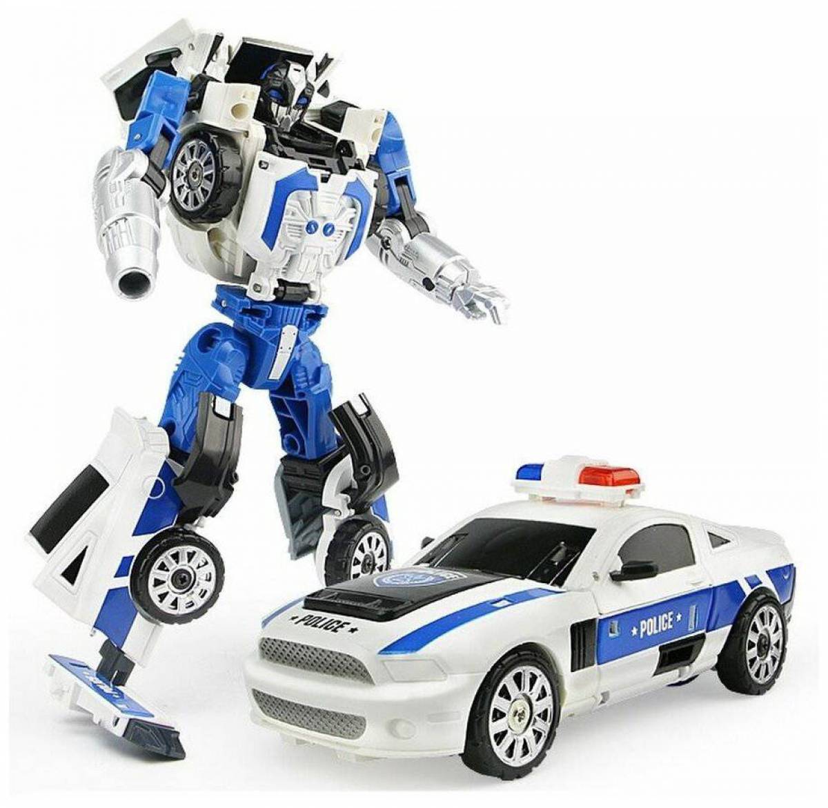 Полицейский робот для детей #11