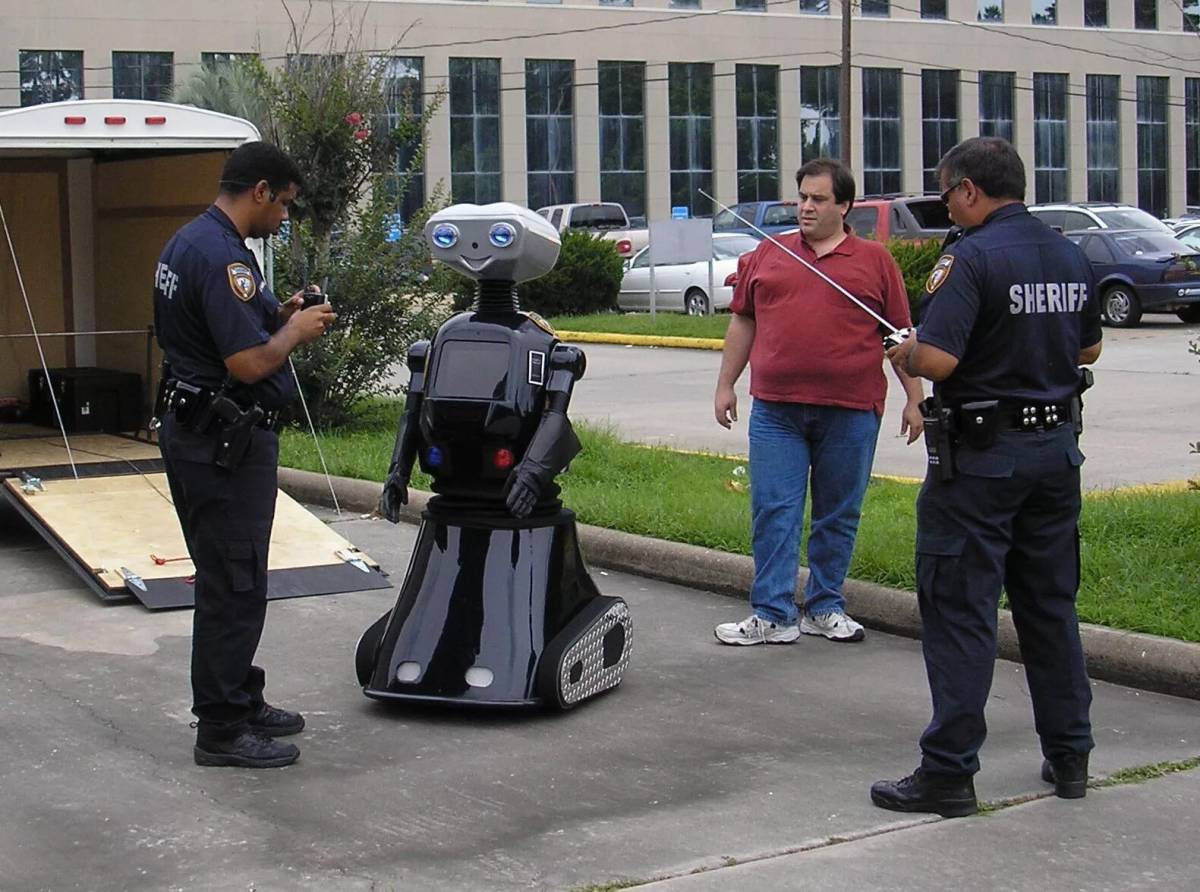 Полицейский робот для детей #13