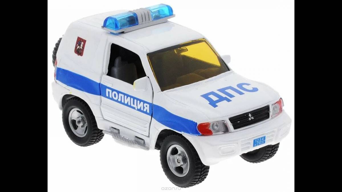 Полиция машина для детей #13