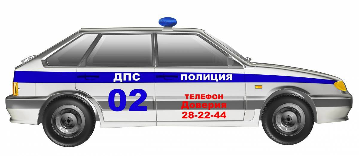 Полиция машина для детей #20