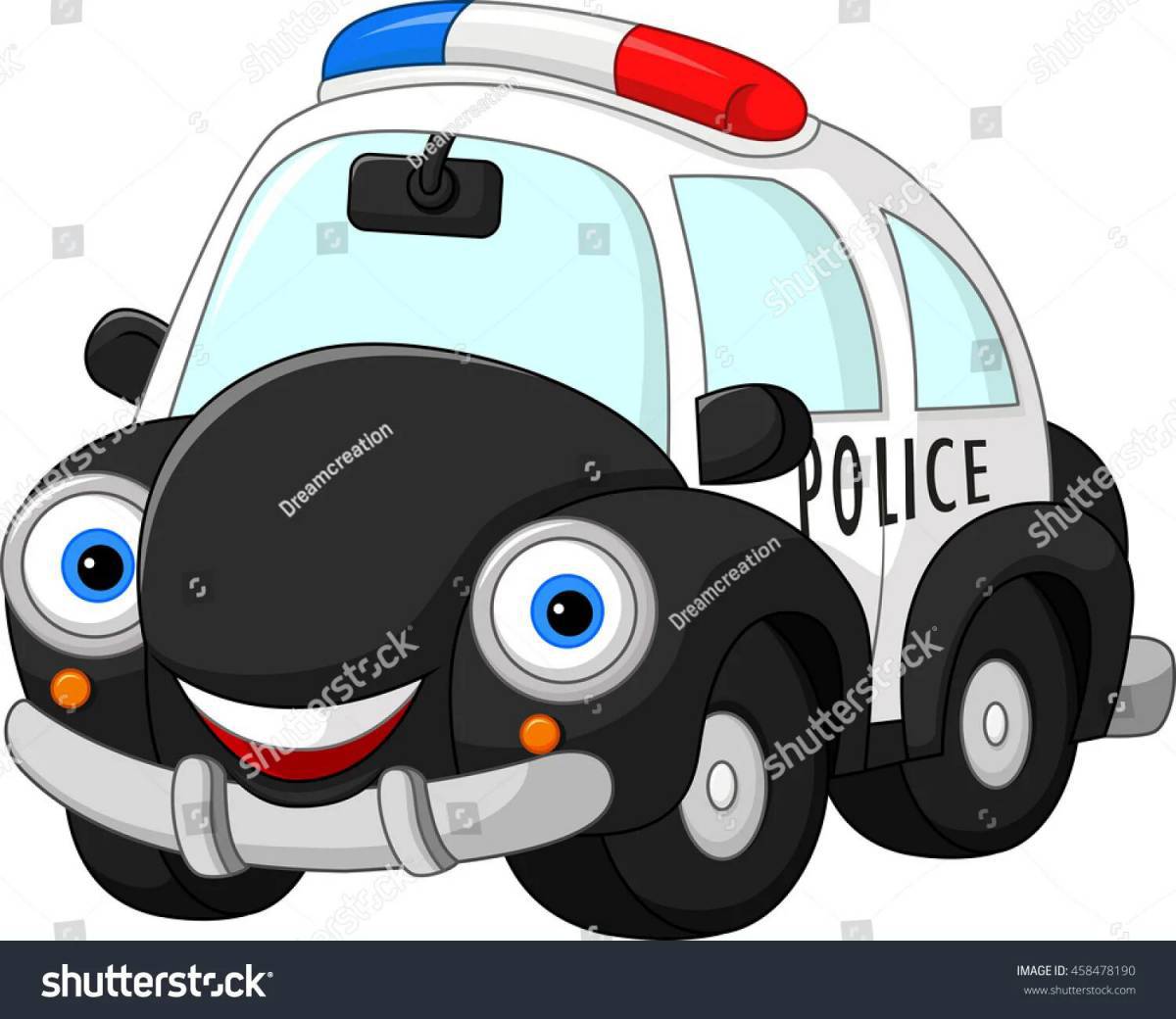 Полиция машина для детей #29