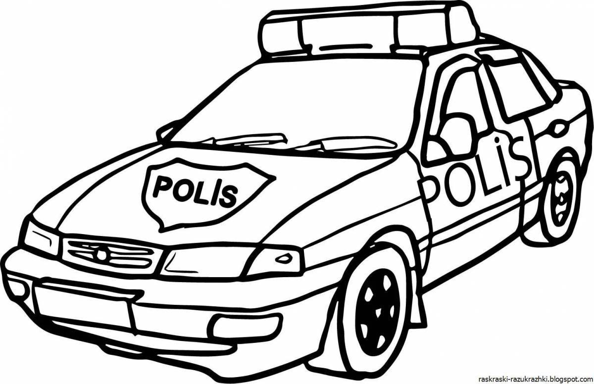 Полиция машина для детей 3 4 лет #7