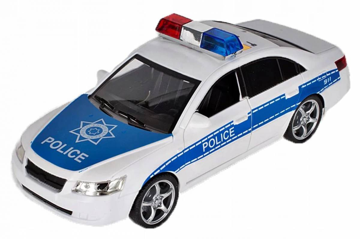 Полиция машина для детей 3 4 лет #20
