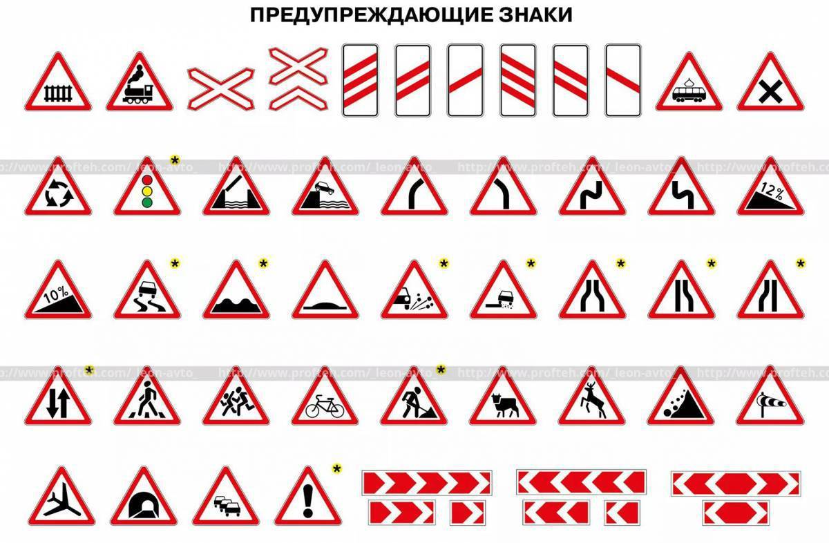 Предупреждающие знаки картинки