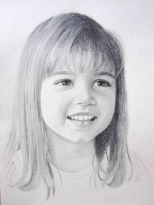 Раскраска портрет девочки #27 #456480