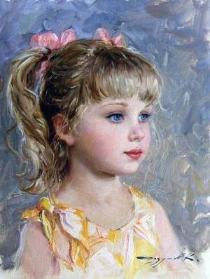Раскраска портрет девочки #32 #456485