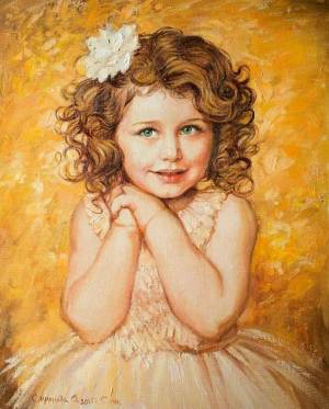 Раскраска портрет для детей #2 #456526