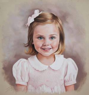 Раскраска портрет для детей #5 #456529