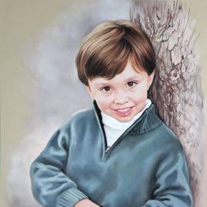 Раскраска портрет для детей #10 #456534