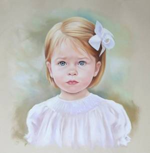 Раскраска портрет для детей #13 #456537