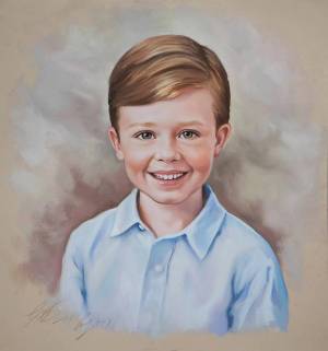 Раскраска портрет для детей #14 #456538