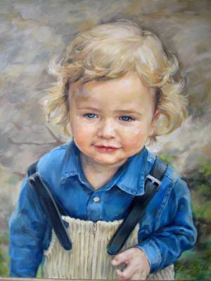 Раскраска портрет для детей #16 #456540