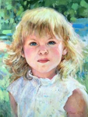 Раскраска портрет для детей #18 #456542
