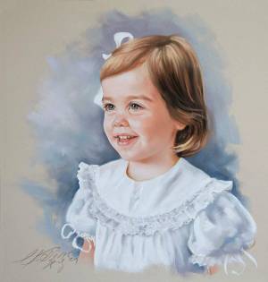 Раскраска портрет для детей #22 #456546