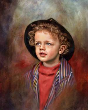 Раскраска портрет для детей #27 #456551