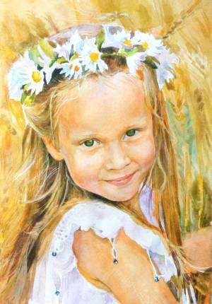 Раскраска портрет для детей #28 #456552