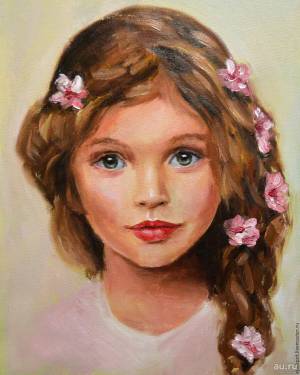 Раскраска портрет для детей #37 #456561