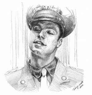 Раскраска портрет солдата #7 #456609