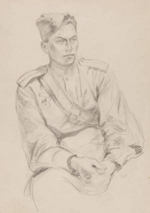 Раскраска портрет солдата #21 #456623