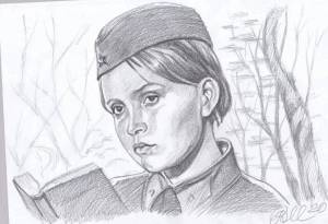 Раскраска портрет солдата #31 #456633