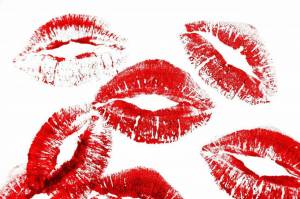 Раскраска поцелуй губы #1 #457382