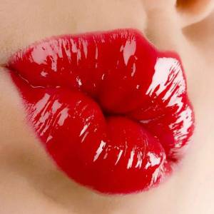 Раскраска поцелуй губы #17 #457398