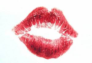 Раскраска поцелуй губы #18 #457399