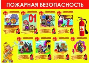 Раскраска правила пожарной безопасности #36 #457978