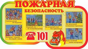 Раскраска правила пожарной безопасности для детей #12 #457993