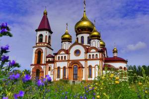 Раскраска православный храм #34 #458190