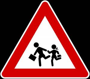 Раскраска предупреждающие дорожные знаки для детей #7 #458606