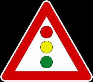 Раскраска предупреждающие дорожные знаки для детей #13 #458612