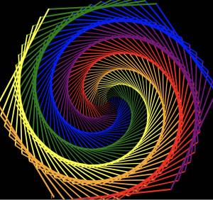 Раскраска приложение для создания спиральной #1 #459141