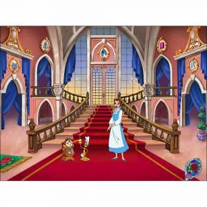 Раскраска принцесса в замке #24 #459819