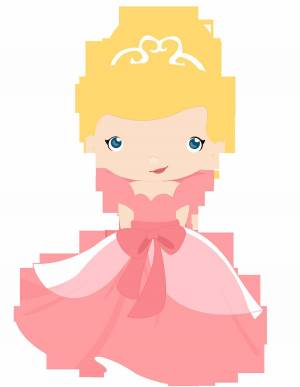 Раскраска принцесса для малышей #10 #459883
