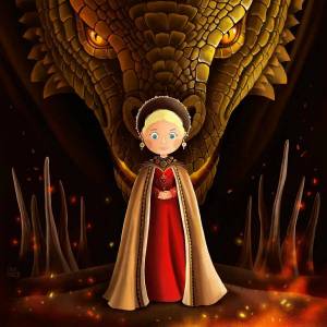 Раскраска принцесса и дракон #1 #459905