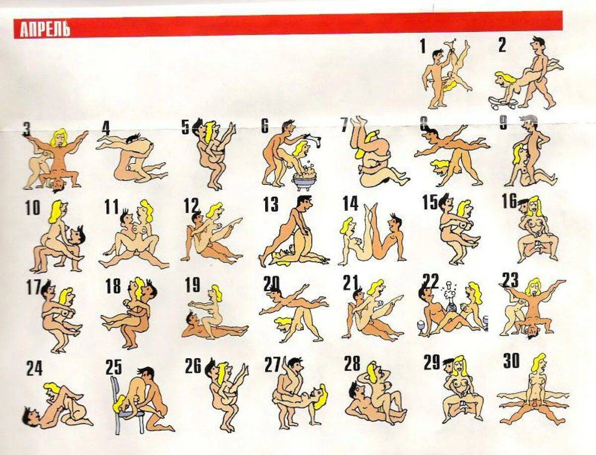 Sexual positions with numbers