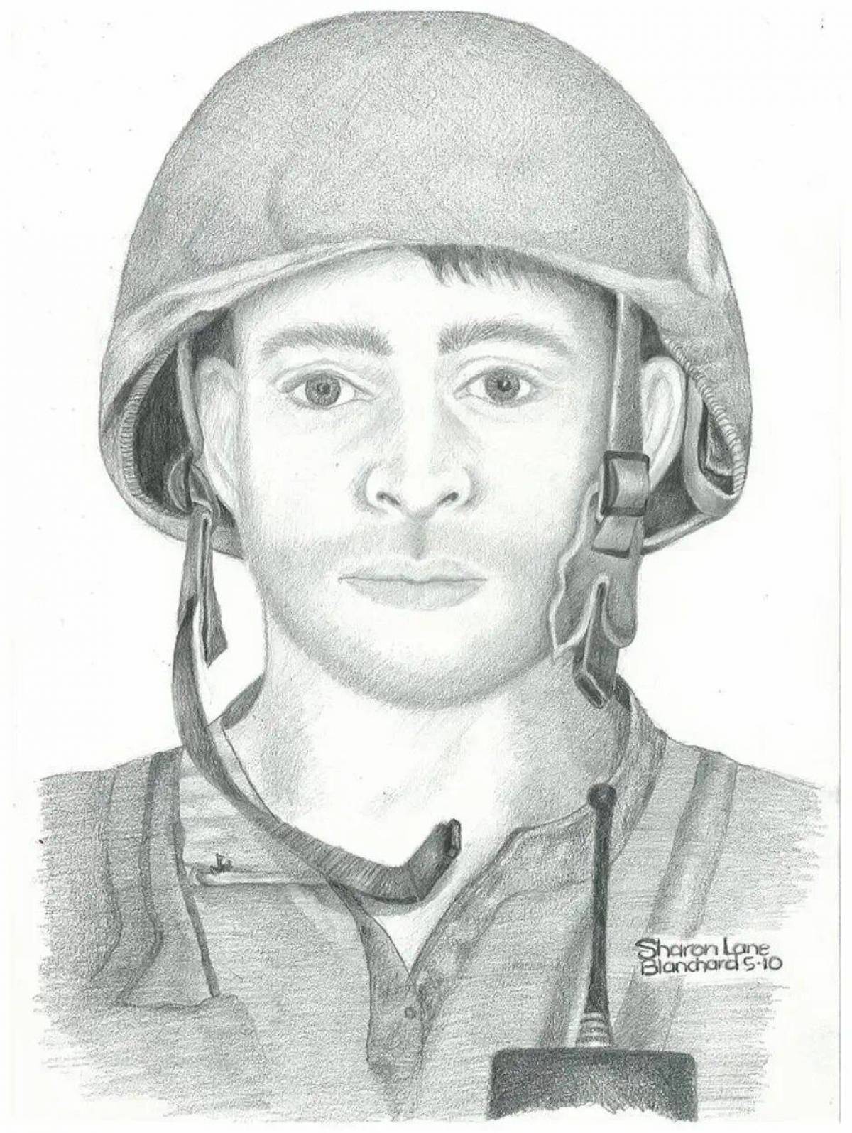 Портрет солдата #11