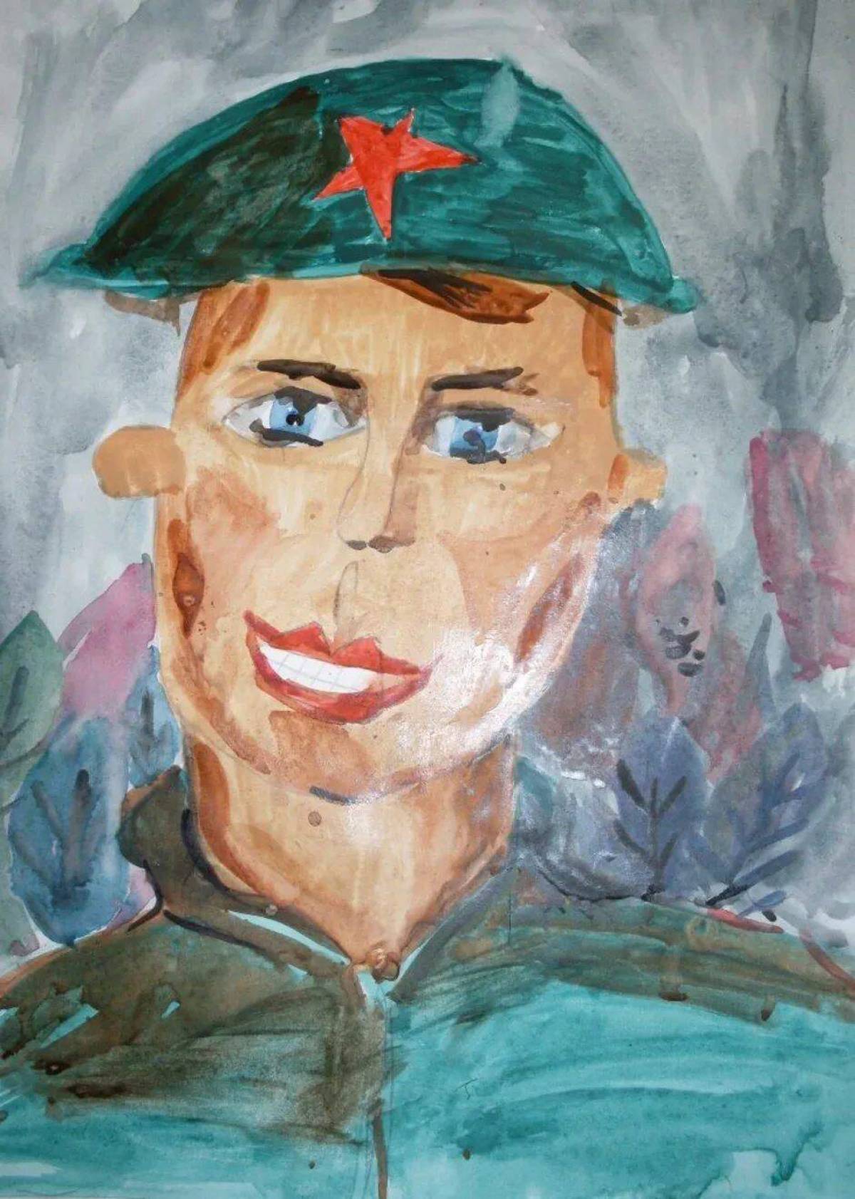 Портрет солдата #24